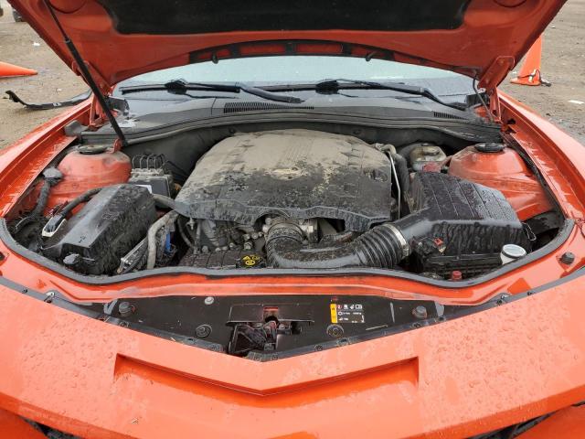 2G1FC1E35D9219101 - 2013 CHEVROLET CAMARO LT ORANGE photo 11