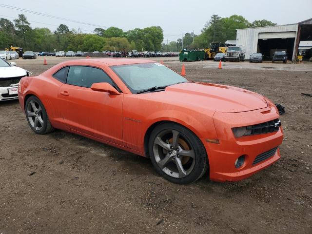 2G1FC1E35D9219101 - 2013 CHEVROLET CAMARO LT ORANGE photo 4