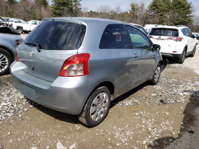 JTDJT923885141193 - 2008 TOYOTA YARIS GRAY photo 3