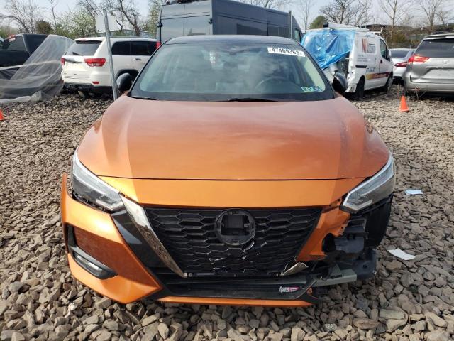 3N1AB8DV8LY284512 - 2020 NISSAN SENTRA SR ORANGE photo 5