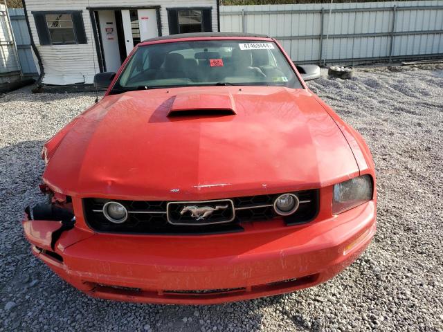 1ZVFT84N665121470 - 2006 FORD MUSTANG RED photo 5