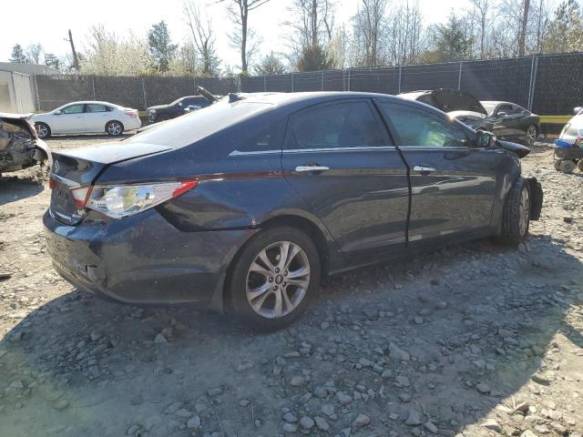 5NPEC4ACXDH594294 - 2013 HYUNDAI SONATA SE GRAY photo 3