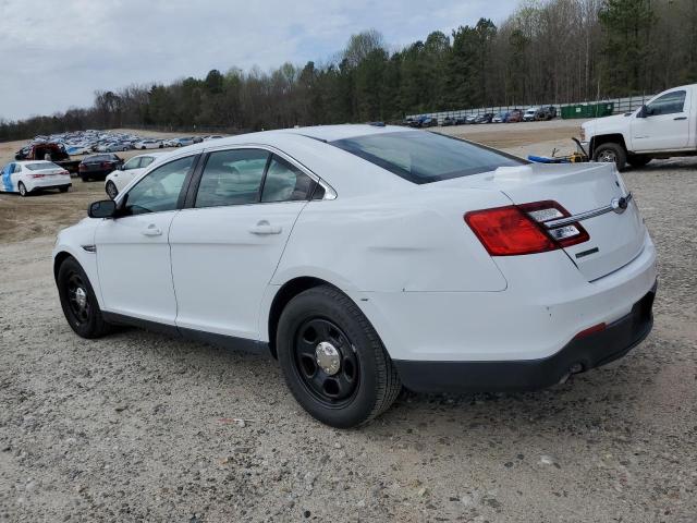 1FAHP2L86JG143609 - 2018 FORD TAURUS POLICE INTERCEPTOR WHITE photo 2