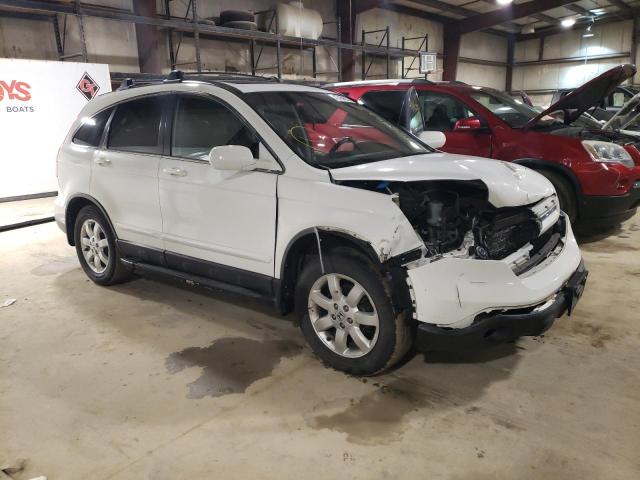 JHLRE48759C003833 - 2009 HONDA CR-V EXL WHITE photo 4