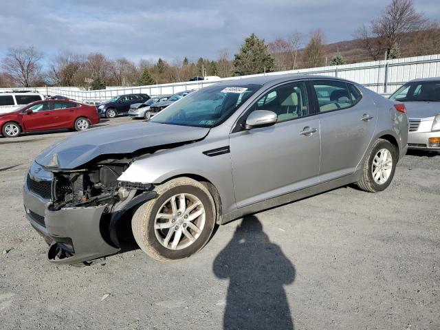 KNAGM4A77C5281773 - 2012 KIA OPTIMA LX SILVER photo 1