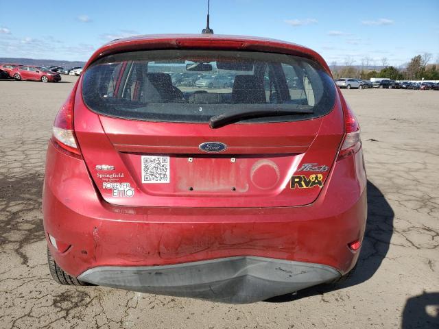 3FADP4FJ9BM113200 - 2011 FORD FIESTA SES RED photo 6