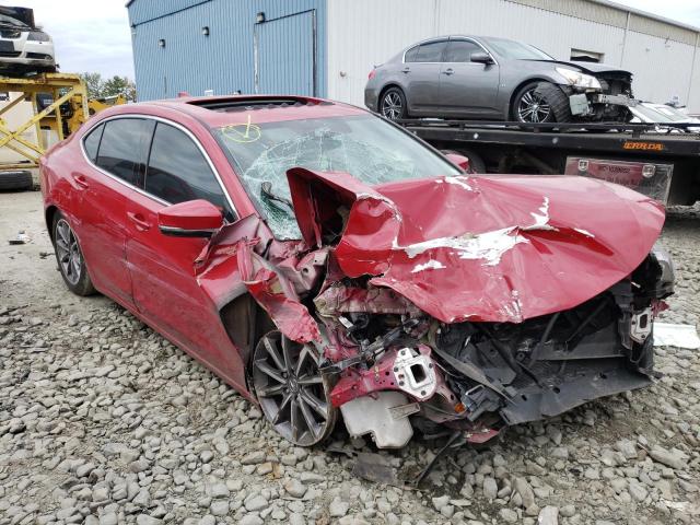 19UUB1F37KA007111 - 2019 ACURA TLX RED photo 4