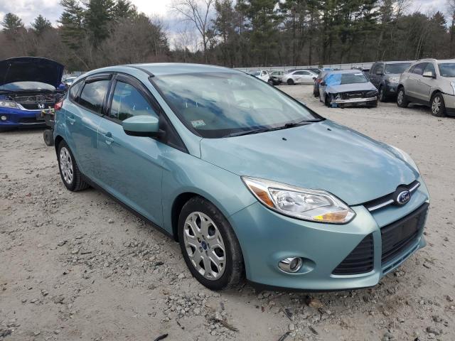 1FAHP3K25CL322785 - 2012 FORD FOCUS SE TURQUOISE photo 4