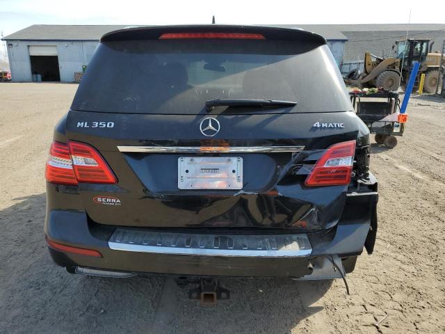 4JGDA5HB5FA554585 - 2015 MERCEDES-BENZ ML 350 4MATIC BLACK photo 6