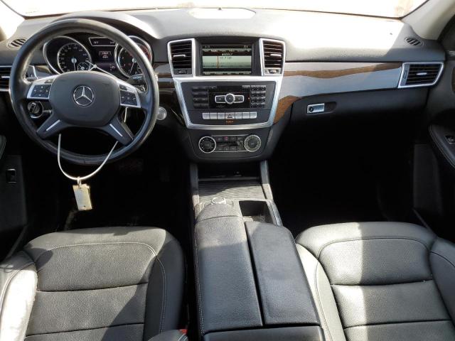 4JGDA5HB5FA554585 - 2015 MERCEDES-BENZ ML 350 4MATIC BLACK photo 8