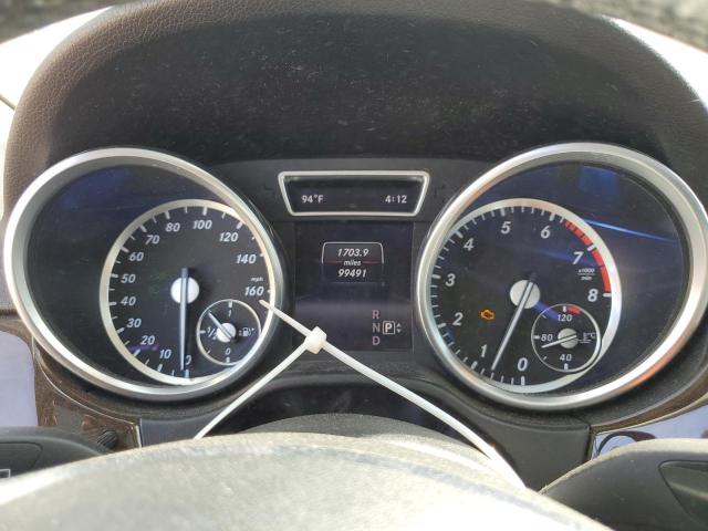 4JGDA5HB5FA554585 - 2015 MERCEDES-BENZ ML 350 4MATIC BLACK photo 9