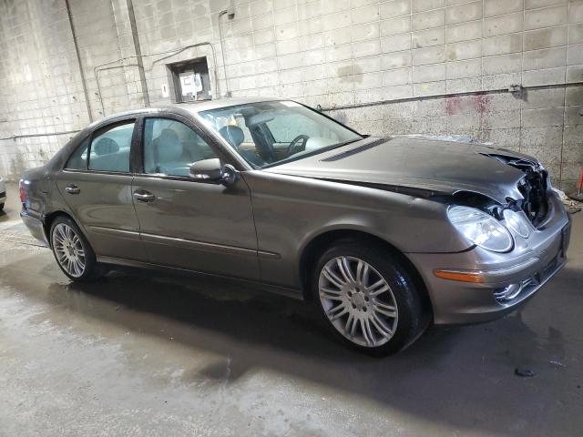 WDBUF87X48B354619 - 2008 MERCEDES-BENZ E 350 4MATIC GRAY photo 4