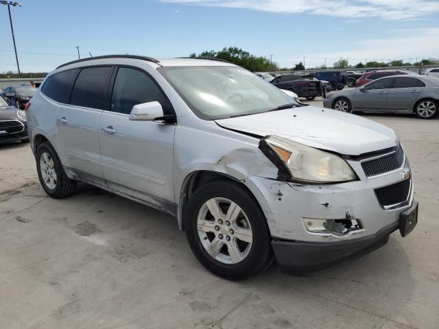 1GNKRGED7BJ219318 - 2011 CHEVROLET TRAVERSE LT GRAY photo 4