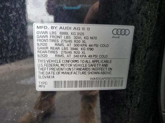 WA1DGAFE5ED007008 - 2014 AUDI Q7 PRESTIGE 黑色 照片 14