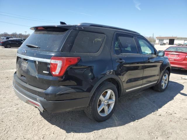 1FM5K8D89GGA87313 - 2016 FORD EXPLORER XLT BLACK photo 3