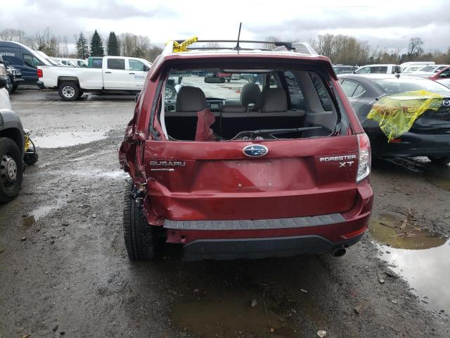 JF2SHGGC0DH404774 - 2013 SUBARU FORESTER TOURING 红色 照片 6