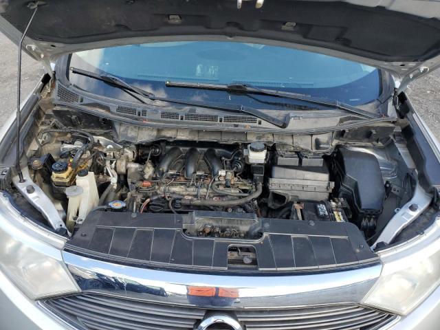 JN8AE2KP5C9041479 - 2012 NISSAN QUEST S SILVER photo 12