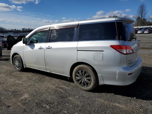 JN8AE2KP5C9041479 - 2012 NISSAN QUEST S SILVER photo 2