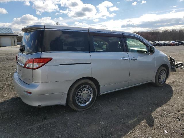 JN8AE2KP5C9041479 - 2012 NISSAN QUEST S SILVER photo 3