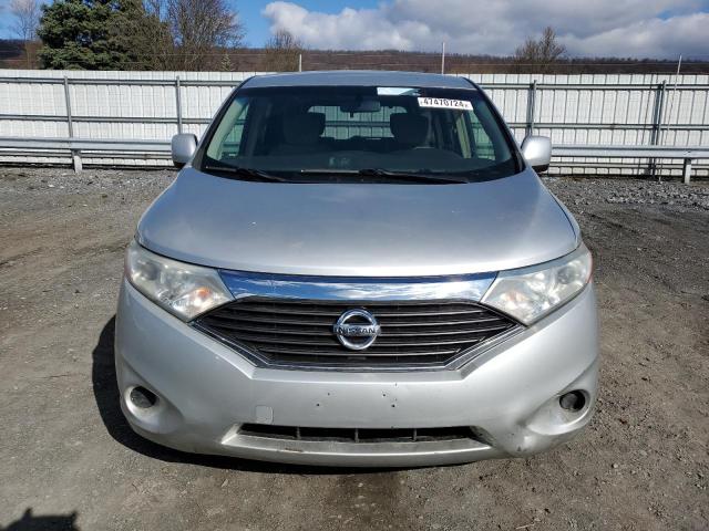 JN8AE2KP5C9041479 - 2012 NISSAN QUEST S SILVER photo 5