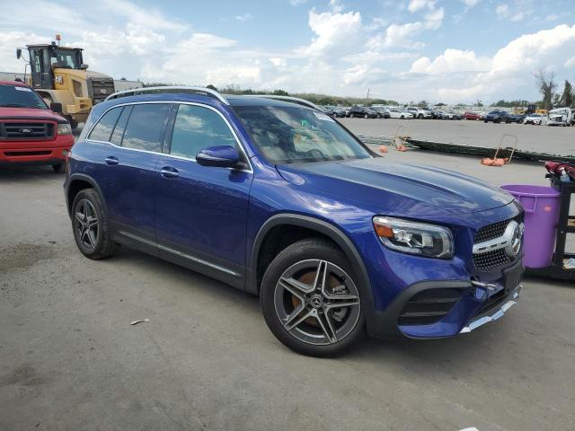 W1N4M4HB0MW102283 - 2021 MERCEDES-BENZ GLB 250 4MATIC BLUE photo 4