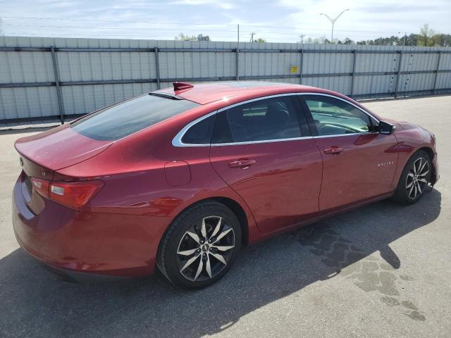 1G1ZD5ST6JF164182 - 2018 CHEVROLET MALIBU LT MAROON photo 3