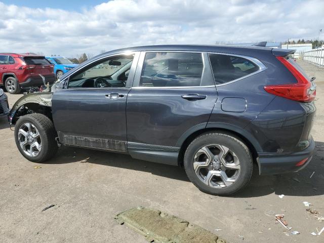 2HKRW2H5XKH628476 - 2019 HONDA CR-V EX BLUE photo 2