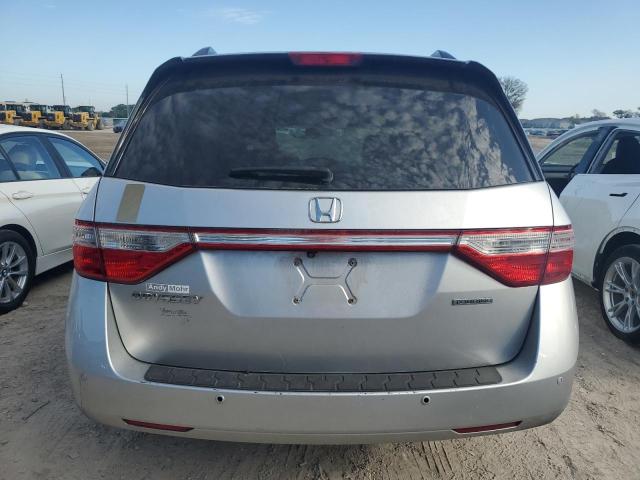 5FNRL5H91CB072846 - 2012 HONDA ODYSSEY TOURING SILVER photo 6