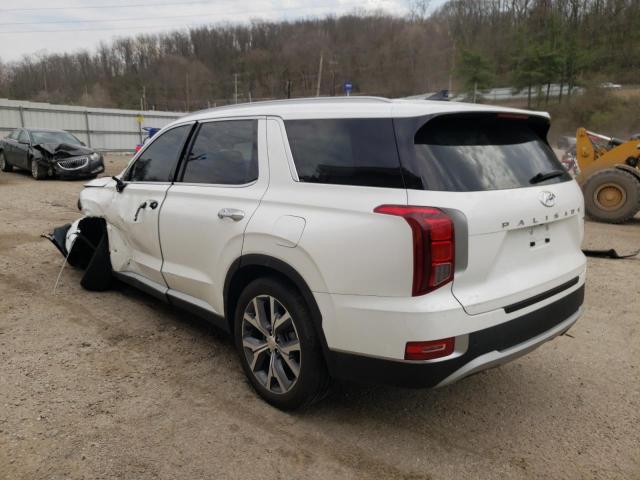 KM8R4DHE6NU435958 - 2022 HYUNDAI PALISADE SEL WHITE photo 2