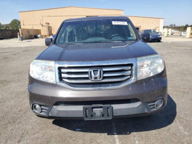 5FNYF4H54CB025255 - 2012 HONDA PILOT EXL GRAY photo 5