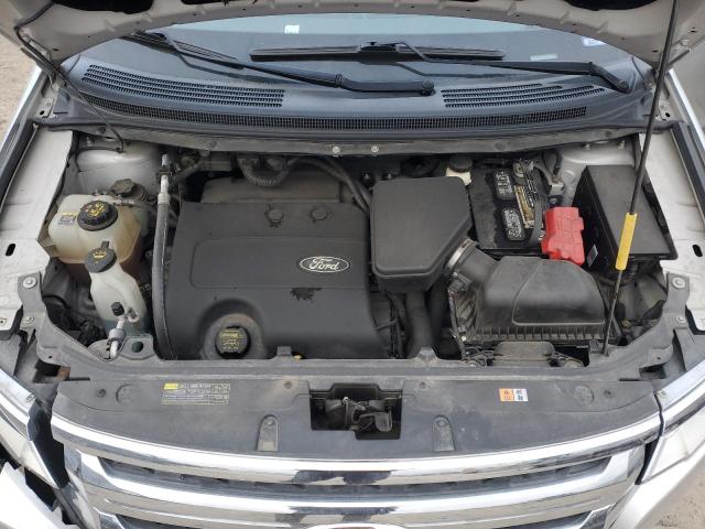 2FMDK3JC0DBC06182 - 2013 FORD EDGE SEL SILVER photo 12