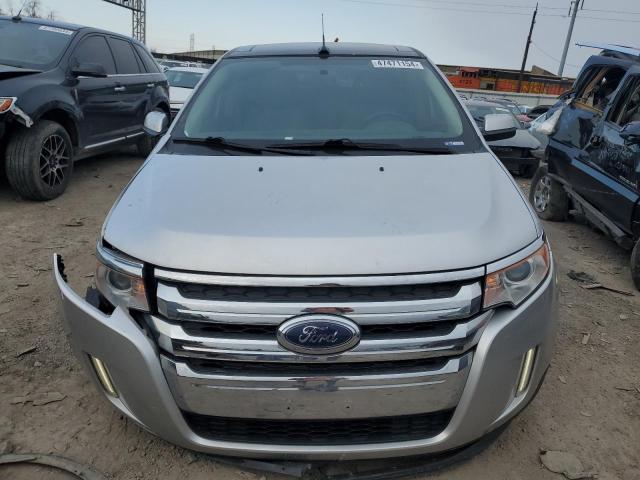 2FMDK3JC0DBC06182 - 2013 FORD EDGE SEL SILVER photo 5