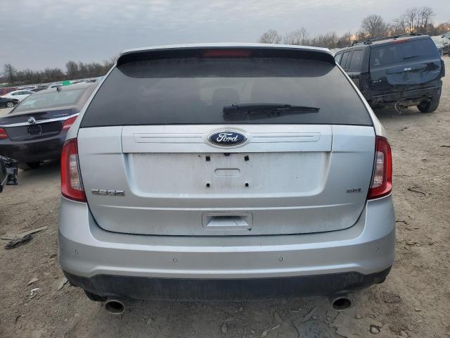 2FMDK3JC0DBC06182 - 2013 FORD EDGE SEL SILVER photo 6