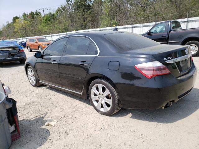 JH4KB2F61AC001358 - 2010 ACURA RL BLACK photo 2