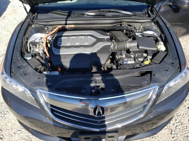 JH4KC2F90GC000086 - 2016 ACURA RLX SPORT HYBRID ADVANCE CHARCOAL photo 11