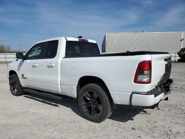 1C6SRFBT1MN573787 - 2021 RAM 1500 BIG HORN/LONE STAR WHITE photo 2