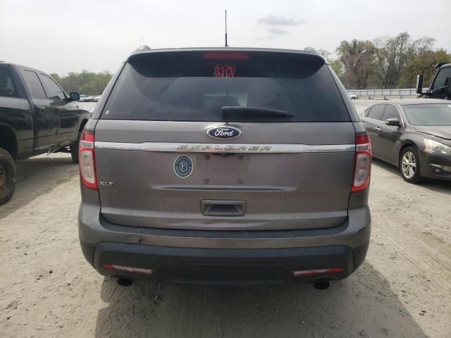 1FMHK7D86BGA71408 - 2011 FORD EXPLORER XLT GRAY photo 6