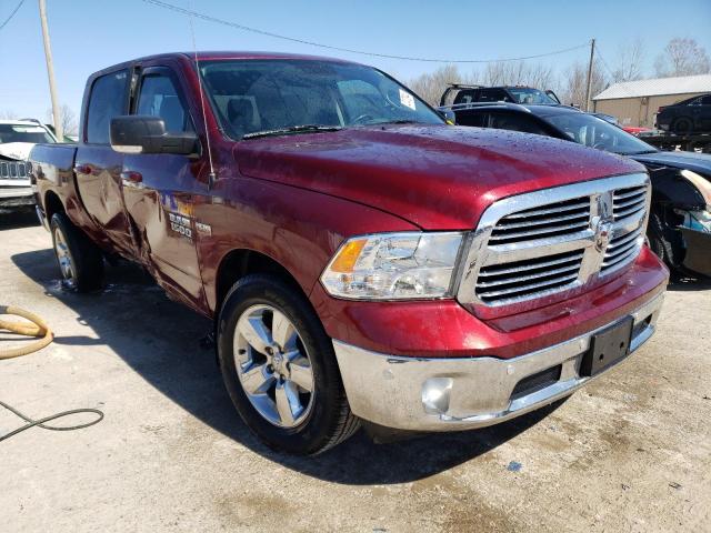 1C6RR7LT6KS560955 - 2019 RAM 1500 CLASS SLT 栗色 照片 4