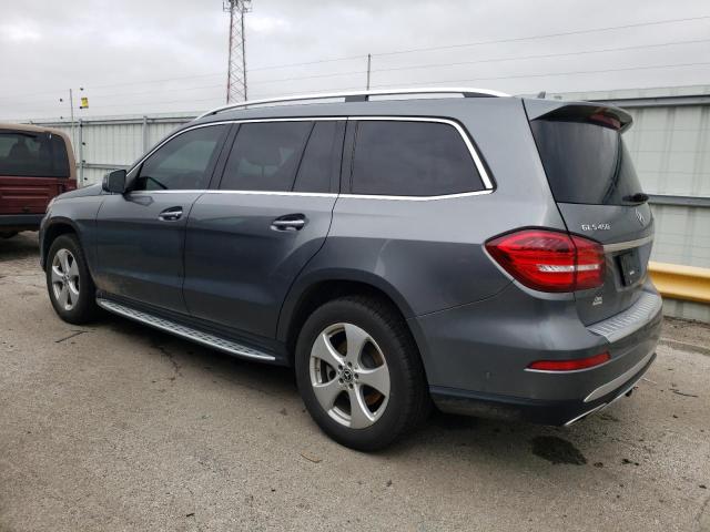 4JGDF6EE7HA908003 - 2017 MERCEDES-BENZ GLS 450 4MATIC GRAY photo 2