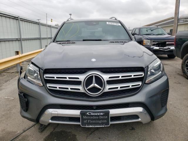 4JGDF6EE7HA908003 - 2017 MERCEDES-BENZ GLS 450 4MATIC GRAY photo 5