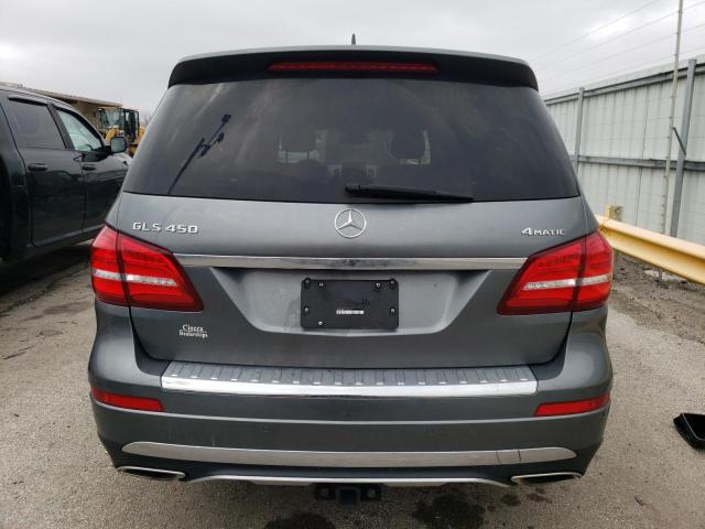 4JGDF6EE7HA908003 - 2017 MERCEDES-BENZ GLS 450 4MATIC GRAY photo 6