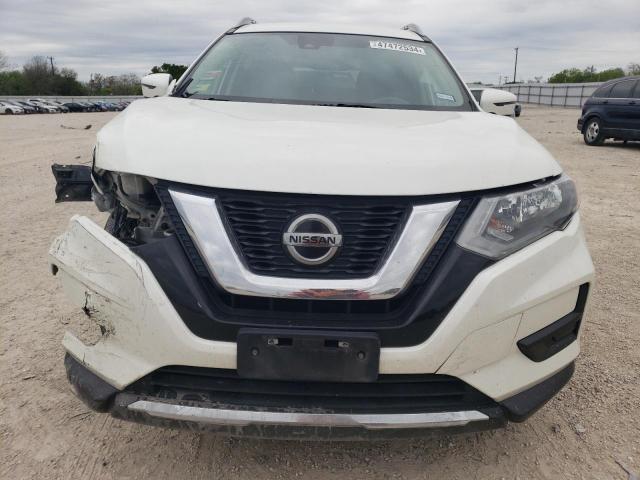 5N1AT2MT4KC845572 - 2019 NISSAN ROGUE S WHITE photo 5