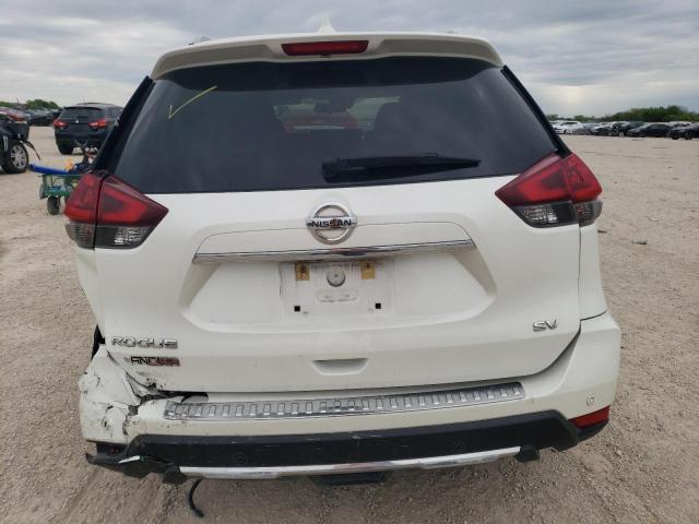 5N1AT2MT4KC845572 - 2019 NISSAN ROGUE S WHITE photo 6