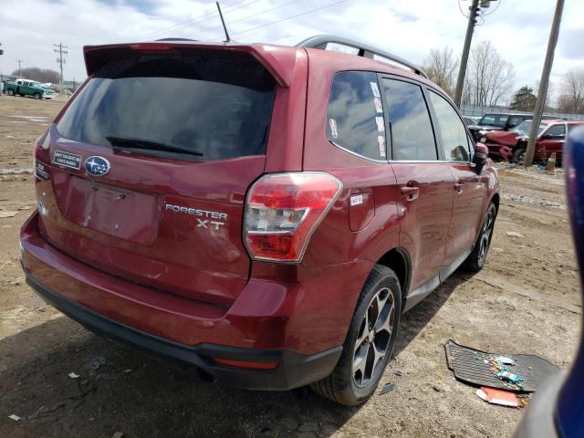 JF2SJGPC2EH557419 - 2014 SUBARU FORESTER 2.0XT TOURING RED photo 3