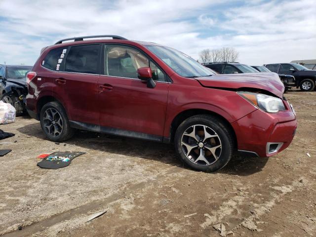 JF2SJGPC2EH557419 - 2014 SUBARU FORESTER 2.0XT TOURING RED photo 4