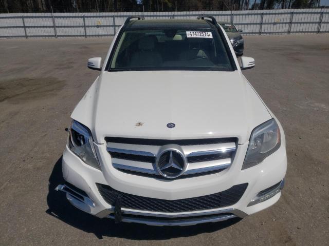 WDCGG8JBXEG179875 - 2014 MERCEDES-BENZ GLK 350 4MATIC WHITE photo 5