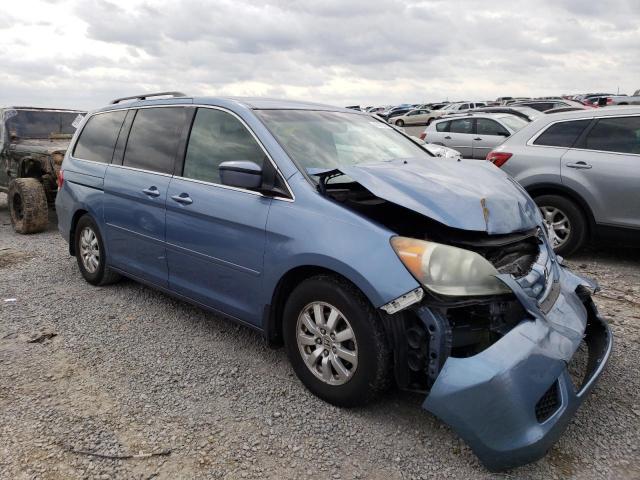 5FNRL3H58AB018443 - 2010 HONDA ODYSSEY EX BLUE photo 4