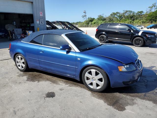 WAUDT48H16K009956 - 2006 AUDI A4 QUATTRO BLUE photo 4