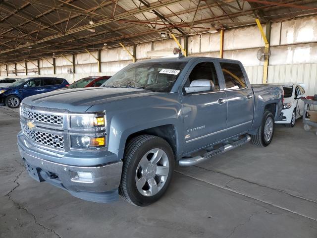 3GCPCSECXFG481836 - 2015 CHEVROLET SILVERADO C1500 LTZ GRAY photo 1