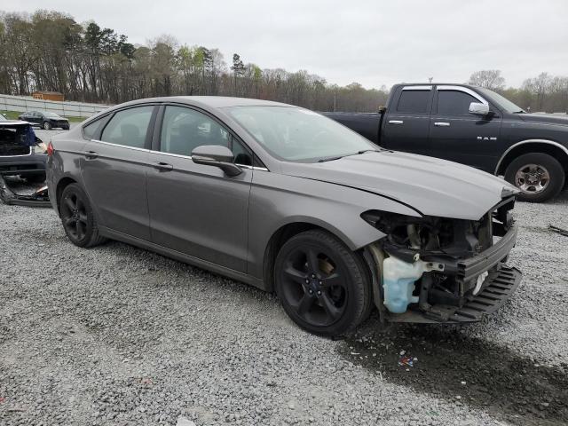 3FA6P0H74DR316665 - 2013 FORD FUSION SE GRAY photo 4